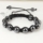 10 mm macrame hematite beads bracelets jewelry