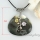 heart flower cameo pendants pink yellow oyster sea shell freshwater pearl rhinestone necklaces mop jewellery