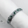 2013 rhombus semi precious stone jade agate charm toggle bracelets jewelry