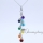 7 chakra bead necklace meditation mantra mala beads wholesale chakra balancing jewelry healing crystal jewelry