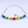 7 chakra necklace choker chakra healing jewelry chakra balancing necklace yoga jewelry healing crystal necklace yoga beads necklace