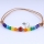 7 chakra necklace choker chakra healing jewelry chakra balancing necklace yoga jewelry healing crystal necklace yoga beads necklace
