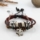 adjustable anchor alloy genuine leather bracelets unisex