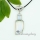 amethyst rose quartz agate glass opal jade semi precious stone necklaces with pendants openwork oblong knife