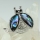 animal sea water rainbow abalone shell mother of pearl finger rings