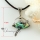 ballet dancer white oyster rainbow abalone sea shell mother of pearl pendant necklace