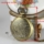 baroque long chain pocket watch pendants necklaces
