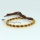 best friend friendship wrap bracelets cotton cord gold plated chain woven bracelet