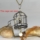 bird cage bronze antique long chain pendants necklaces