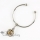 bird cage openwork metal volcanic stone perfume pendants aromatherapy bracelet locket charm bracelets