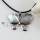 butterfly patchwork sea water rainbow abalone black oyster shell mother of pearl crystal rhinestone necklaces pendants