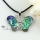 butterfly rainbow abalone sea shell mother of pearl rhinestone pendants for necklaces