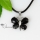 butterfly semi precious stone jade agate necklaces with pendantsjewelry
