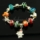 charms christmas bracelets with european murano glass beads