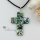 christian patchwork seawater rainbow abalone mother of pearl shell necklaces pendants