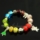 christmas charms bracelets with european murano glass beads