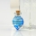 cone foil murano glass handmade murano glassminiature perfume bottlespet memorial jewelryashes pendant