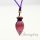 cone wholesale diffuser necklace perfume necklace essential oil necklaces glass vial pendant perfume bottle