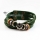 cross charm bracelets snap wrap bracelets genuine leather