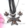 cross foil venetian murano glass pendants and earrings jewelry