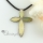 cross yellow pink mother of pearl oyster shell rainbow abalone necklaces pendants