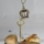 crown key brass antique long chain pendants necklaces