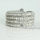 crystal freshwater pearl bracelets wristbands beaded leather wrap bracelets multi layer bracelets