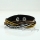 crystal rhinestone slake bracelets wristbands genuine leather wrap woven bracelets