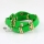 double layer charm bracelets snap wrap bracelets genuine leather rhinestone