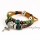 dragonfly flower charm bracelets wholesale leather wristbands popular charm bracelets customized leather bracelets genuine leather dangle