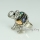 elephant sea water rainbow abalone shell mother of pear finger rings