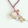 essential oil diffuser necklace empty small glass vial necklace pendants wholesale supplier italian murano glass foil jewelry