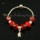 european charms bracelets with murano glass big hole beads