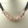 european charms necklaces with murano glass crystal beads