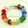 european crystal big hole beads for fit charms bracelets