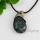fancy color dichroic foil glass necklaces with pendants jewelry jewellery silver plated
