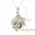 fish ball aromatherapy necklace wholesale diffuser necklace diffuser jewelry diffuser necklace for essential oils lava volcanic stone metal
