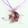 fish flowers inside murano lampwork glass venetian necklaces pendants