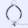 freshwater pearl bracelet simple pearl bracelet with semi precious stone white pearls jewellery pearls wedding jewelry