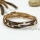 genuine leather wrap bracelets crystal rhinestone bracelet blingbling wristbands handmade handcrafted fashion jewelry jewellery