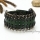 genuine leather wristbands handmade leather bracelets with buckle gothic punk style bracelets bracelets