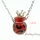 glitter ball wholesale diffuser necklace essential oil diffuser jewelry diffuser necklace diy glass bottle pendant