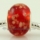 glitter murano glass large hole beads for fit charms bracelets