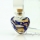hand craft lampwork glassglass vial for necklacekeepsake jewelryurns jewelry