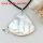 hat shape patchwork sea water rainbow abalone black oyster shell mother of pearl necklaces pendants
