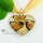 heart glitter swirled handmade murano glass necklaces pendants