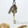 key cross nameplate circle genuine leather copper metal stainless steel necklaces with pendants