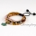 key crown sea shell wholesale leather cuff bracelets personalized charm bracelets mens charm bracelet braided leather cord drawstring bracelets