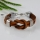 knot genuine leather bracelets for man and women