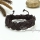 leather wrap bracelets mix color lot mesh woven bracelet wristbands handcraft macrame drawstring bracelets fashion jewelry